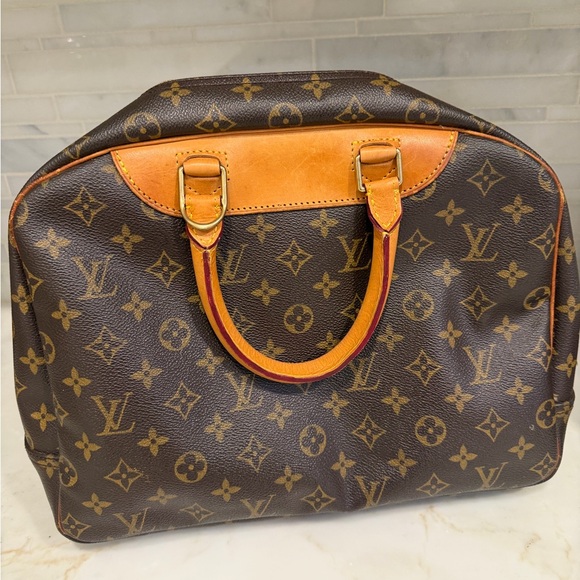 Louis Vuitton Monogram brown and tan Duffel Bag - Picture 4 of 12